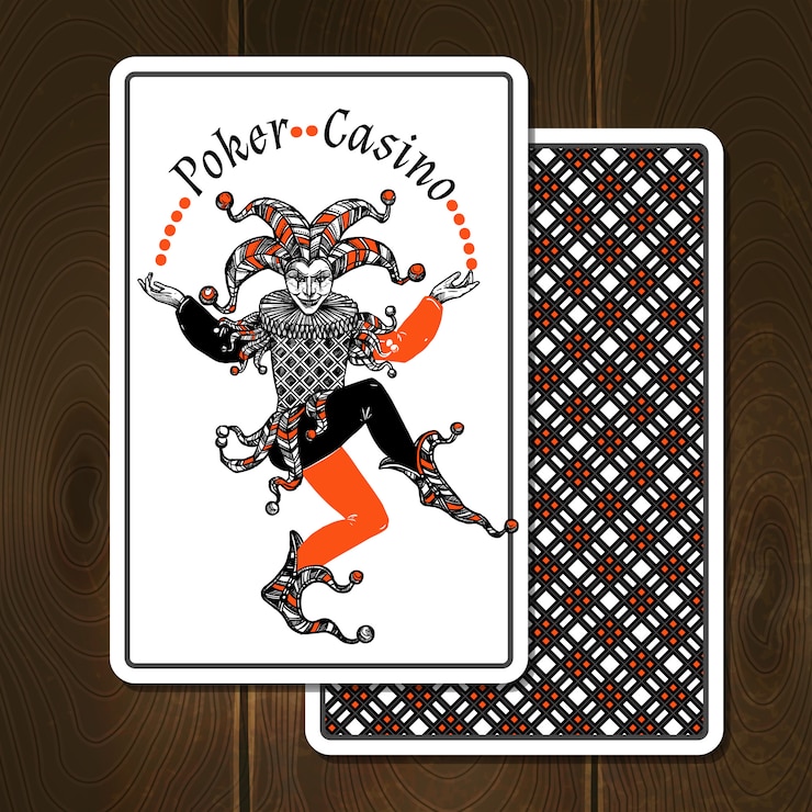 Free Vector joker cards realistic illustration 