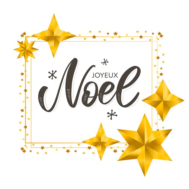 Premium Vector Joyeux Noel Background