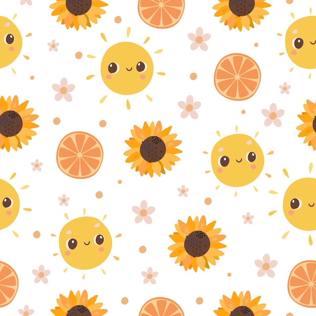 juicy sunny pattern