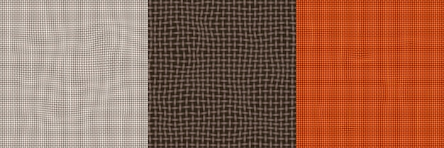 Jute Fabric Textures Seamless Patterns Of Burlap