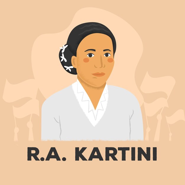 Kartini day illustration