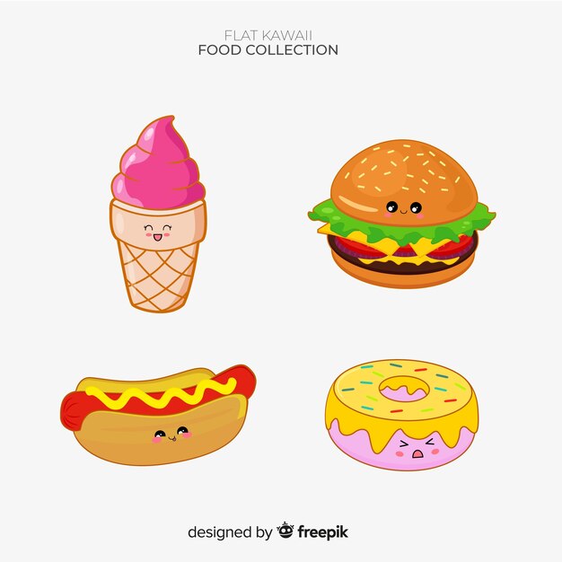 Kawaii food collection