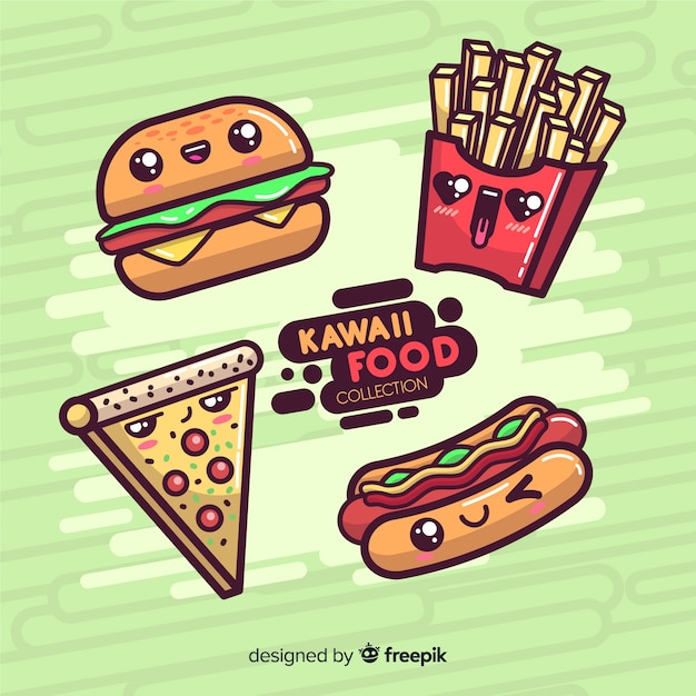 Коллекция продуктов Kawaii