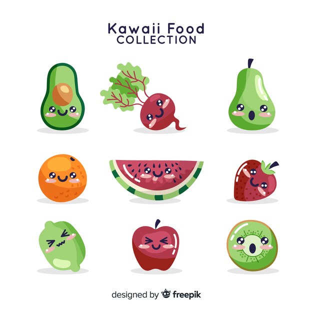 Коллекция продуктов Kawaii