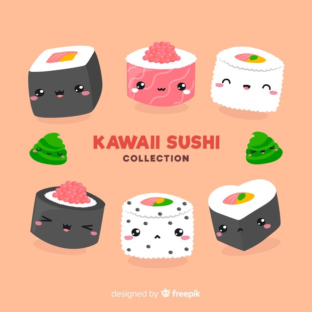 Kawaii sushi collectio