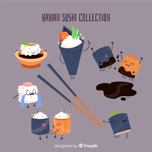 Kawaii sushi collectio