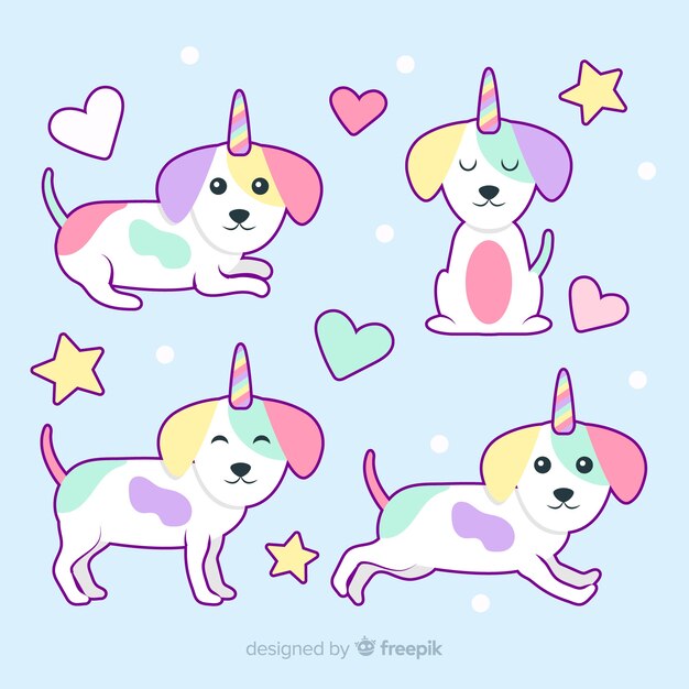 Kawaii unicorn collection