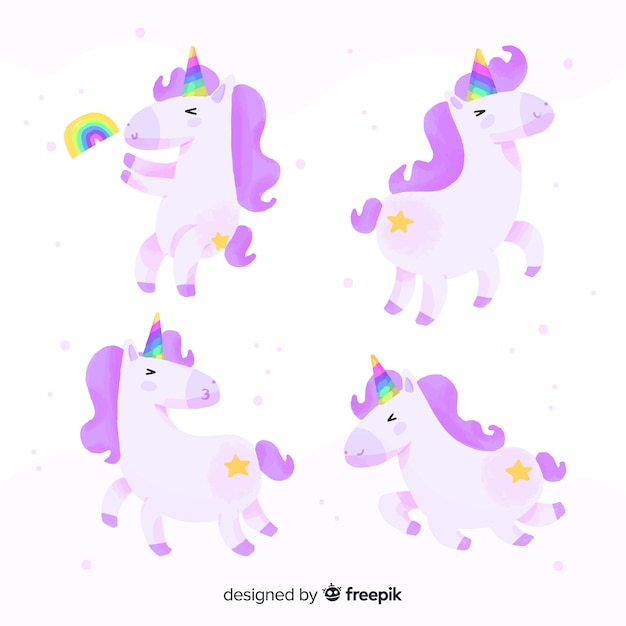 Kawaii unicorn collection