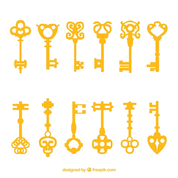 Key collection of twelve