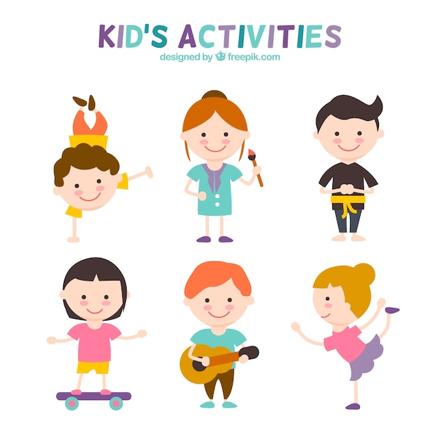 Kids activities set