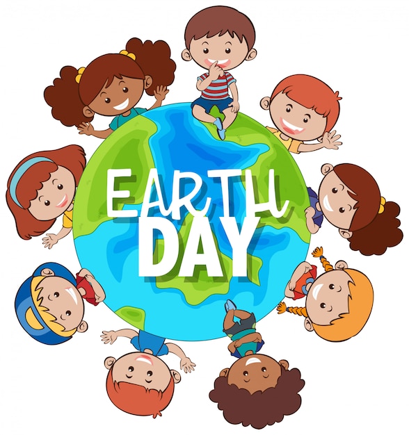 Kids around the Earth for Earth Day