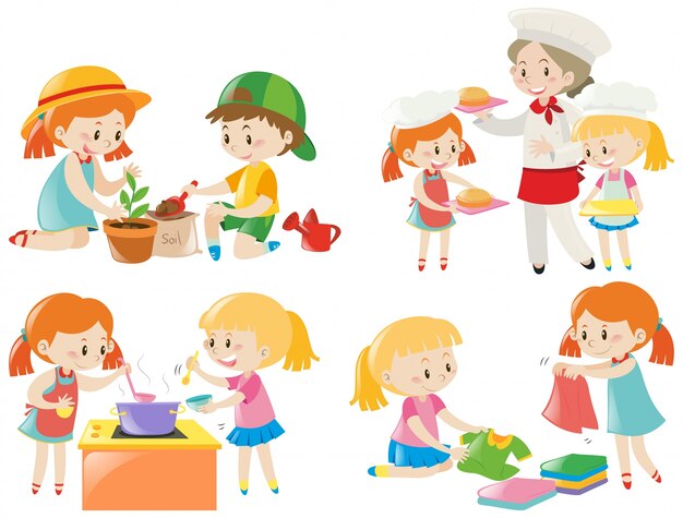 家事 画像 無料のベクター ストックフォト Psd