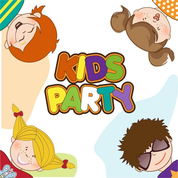 Free Vector Kids Party Templates – Download for Vector Illustration