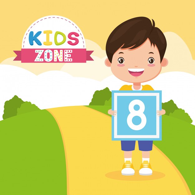 Kids zone background