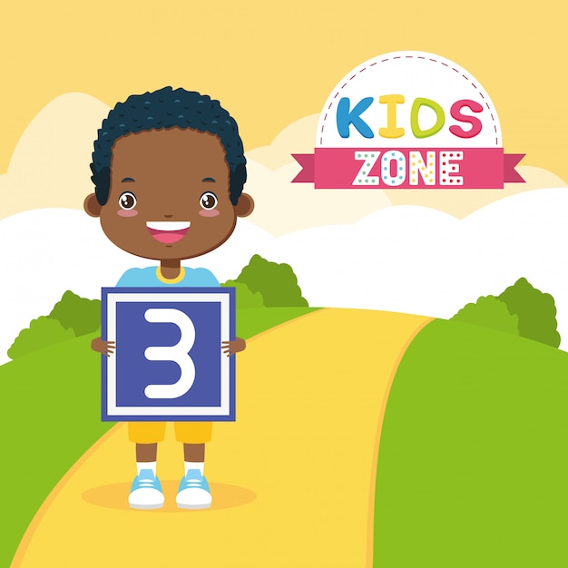 Kids zone background