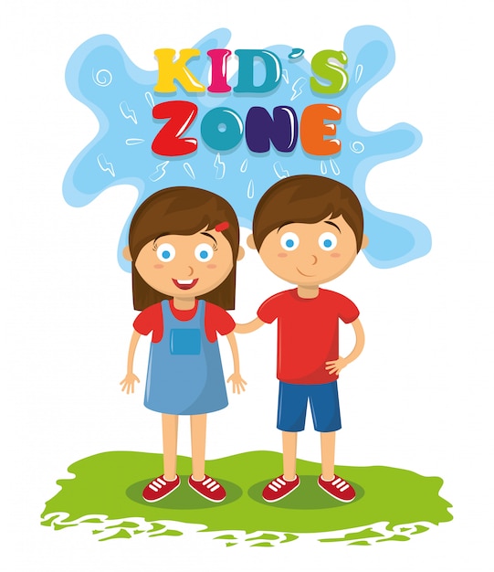 Kids zone children entertaiment cartoons