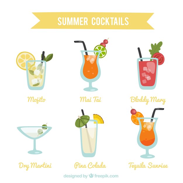 Kind of summer drinks