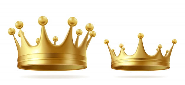 gold queen crown png