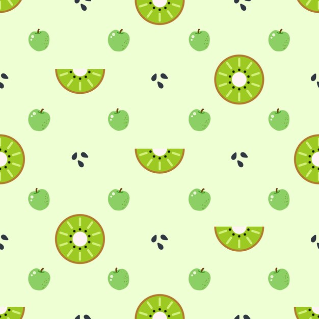 Kiwi pattern background