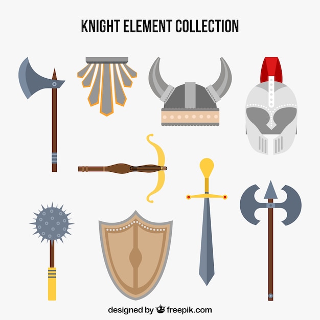 Knight elements with nordic style