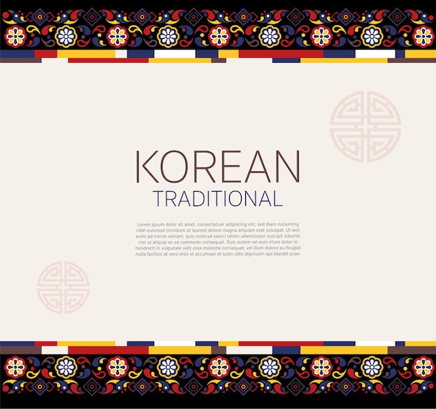 Korean traditional frame