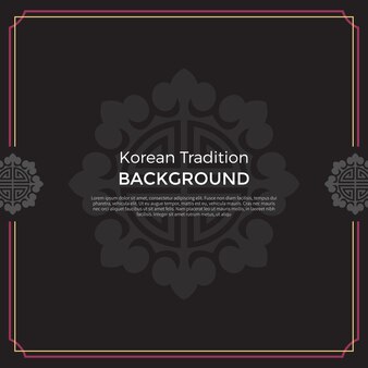 韓国柄 東洋の背景 プレミアムベクター 韓国柄 東洋の背景 プレミアムベクター