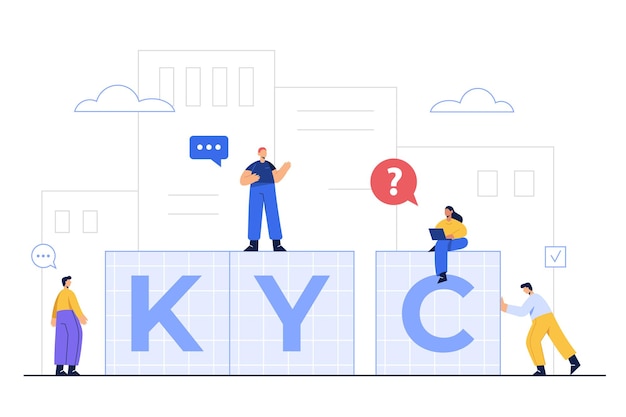 Kyc означает «знай своего клиента», что представляет собой процесс аутентификации.