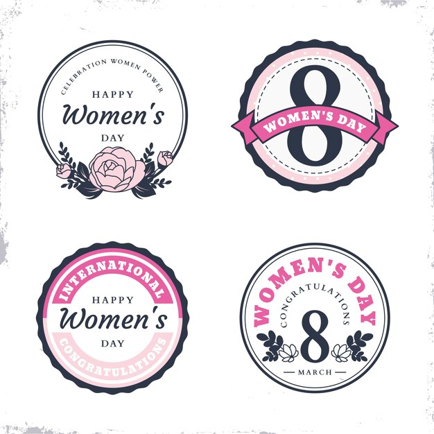 Label collection for women day