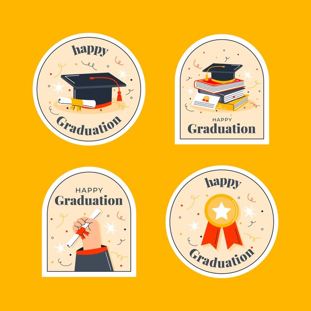 Labels collection for graduation