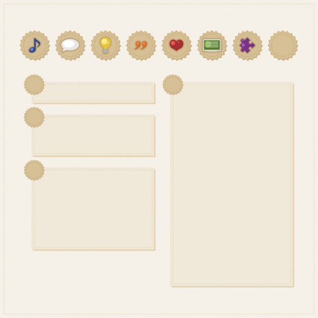 무료 Vector 라벨 디자인 컬렉션