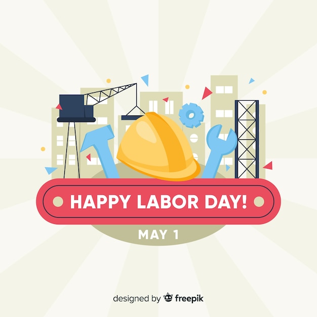 Free vector labor day background