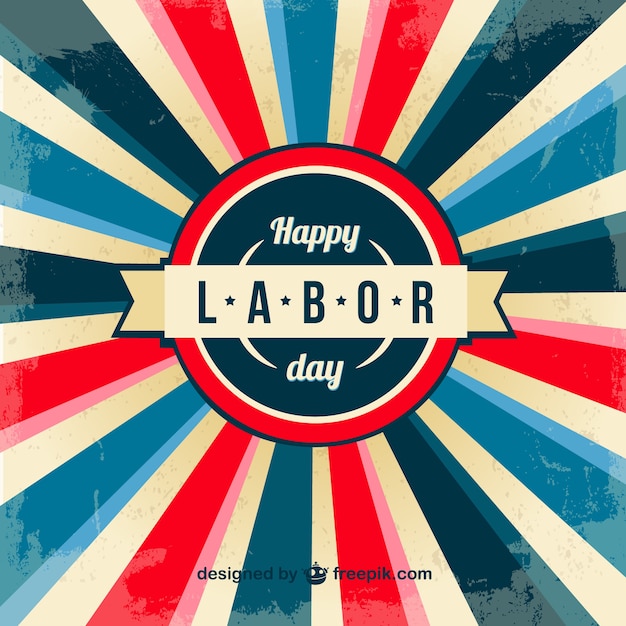 Labor day illustration posters