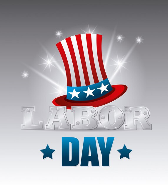 Labor day USA design.