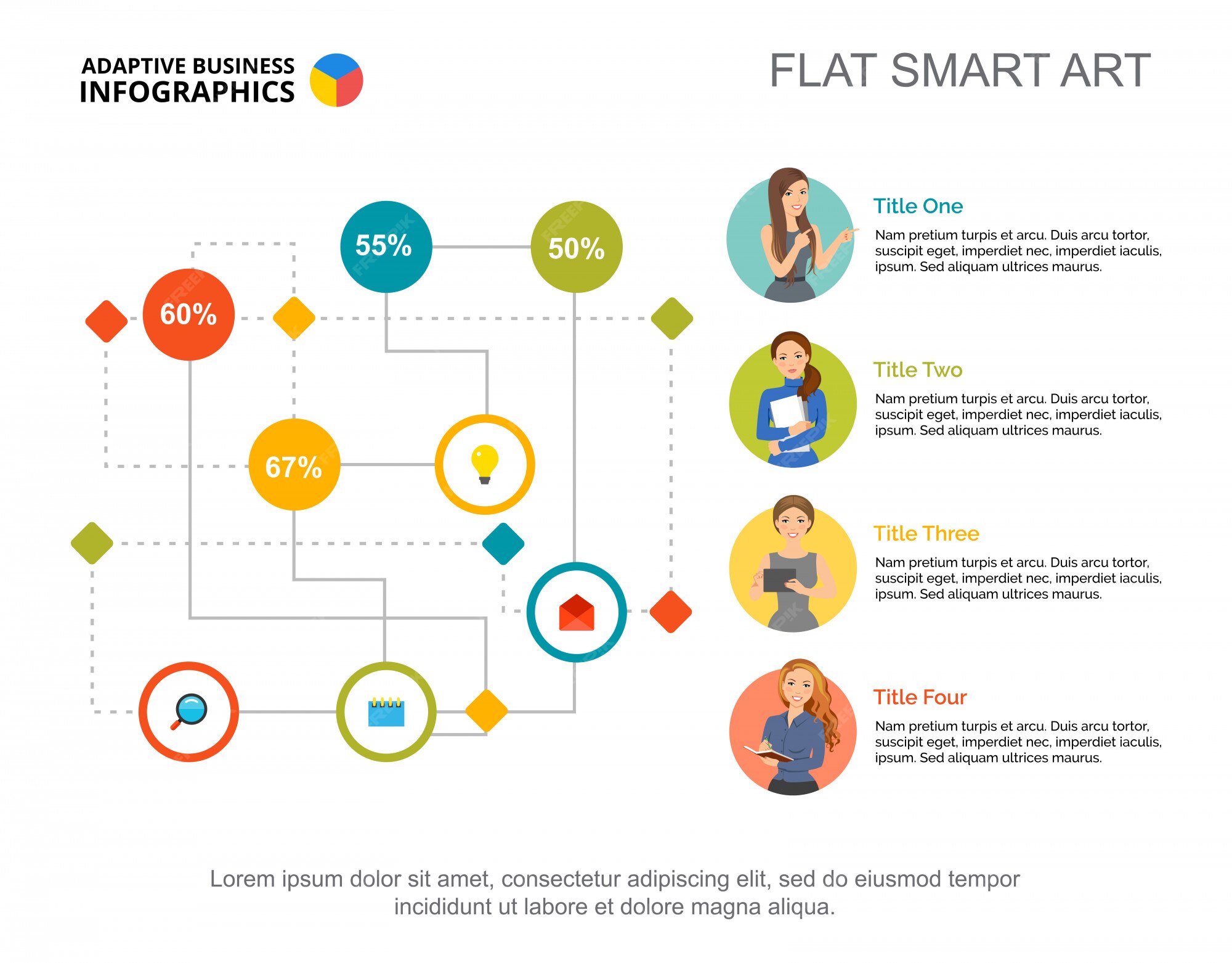 Free vector | labyrinth flowchart infographic. editable template, process  diagram, percentage