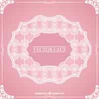 Vettore gratuito lace sfondo