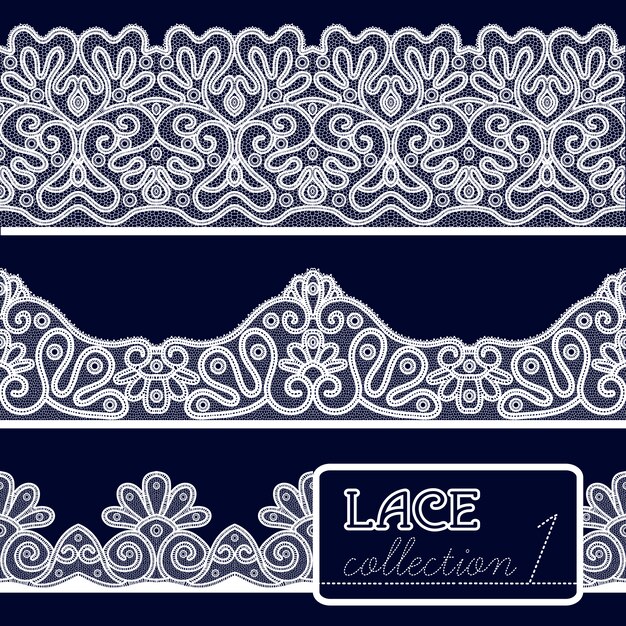 Lace Patterns Set