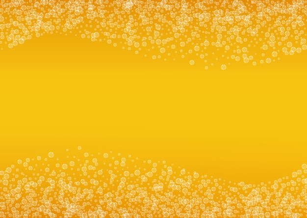 Lager beer Background with craft splash Oktoberfest foam