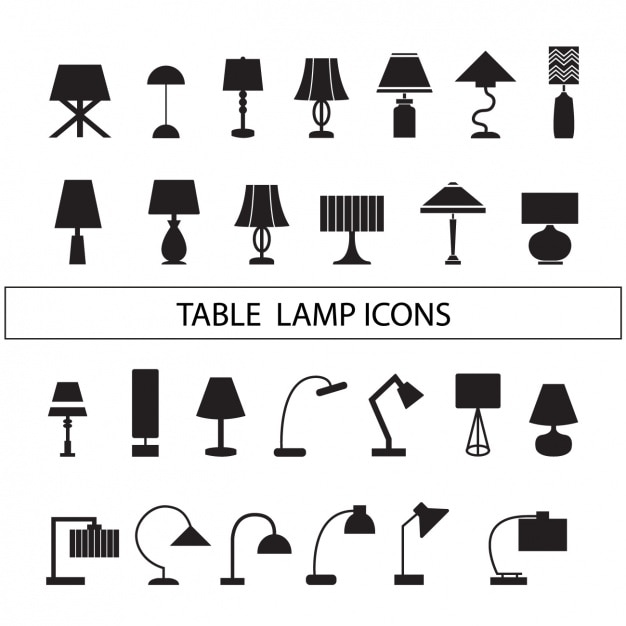 Lamps silhouettes collection