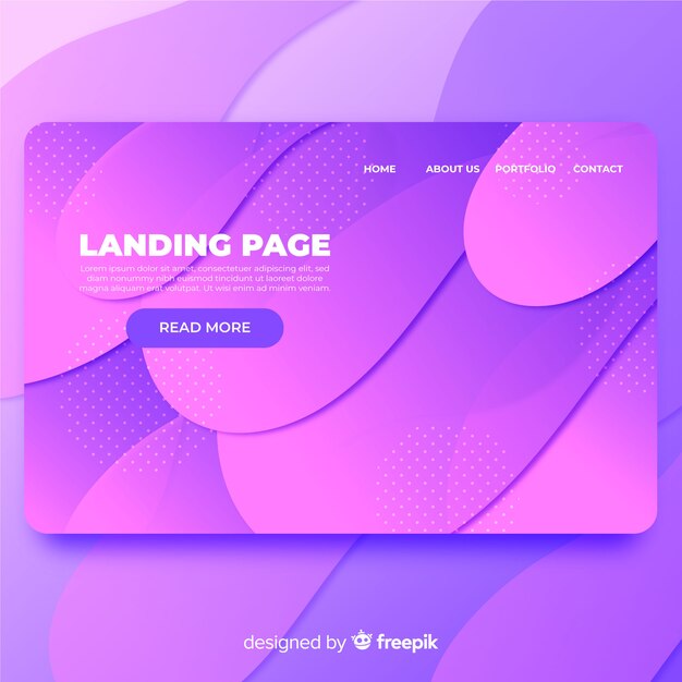 Landing Page Template