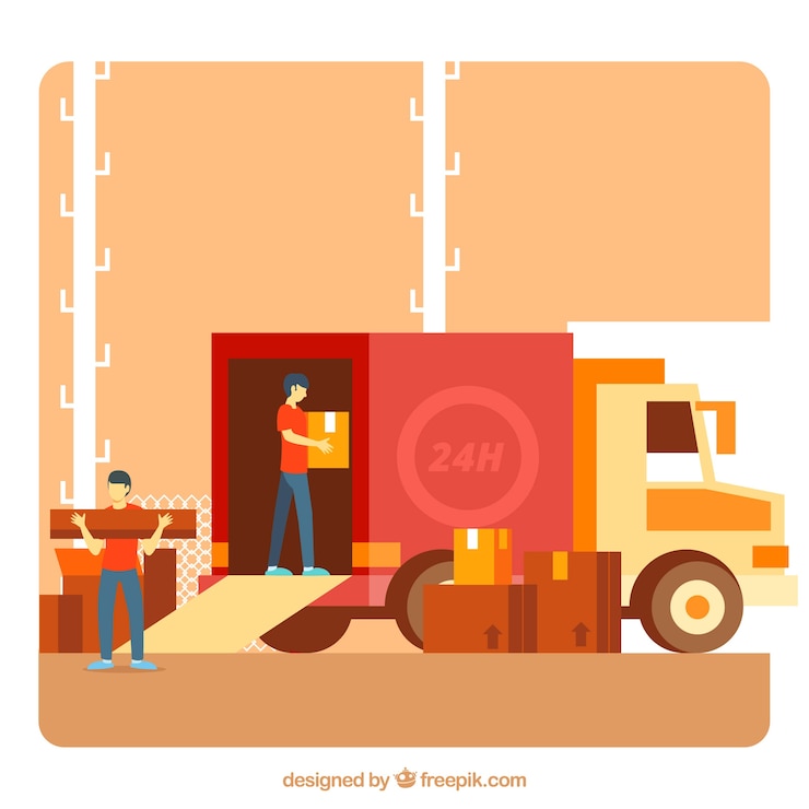 Free Vector landing page for a website