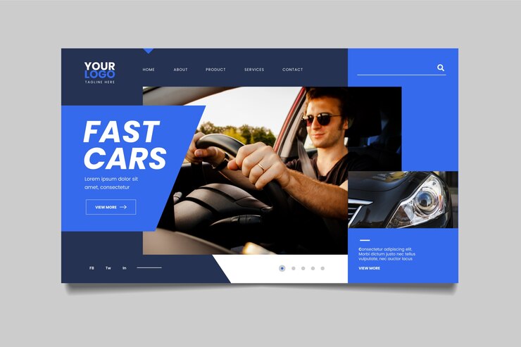 無料Vector 車の男の写真のリンク先ページ