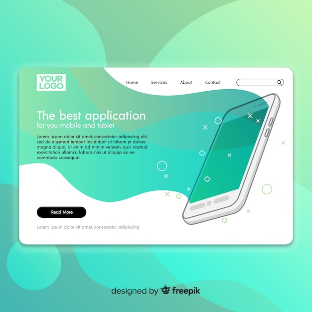 Landing Page Vector Templates – Free Download and Free Stock Photo