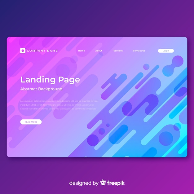 Landing page