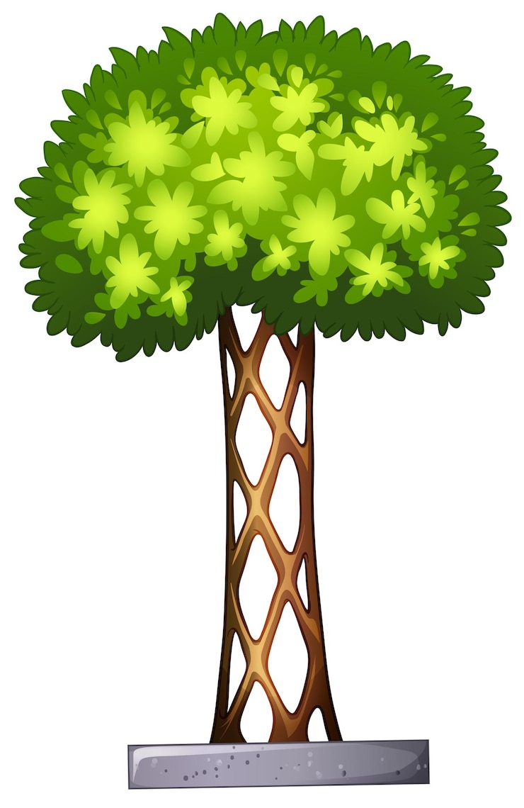 Free Vector a landscaping plant