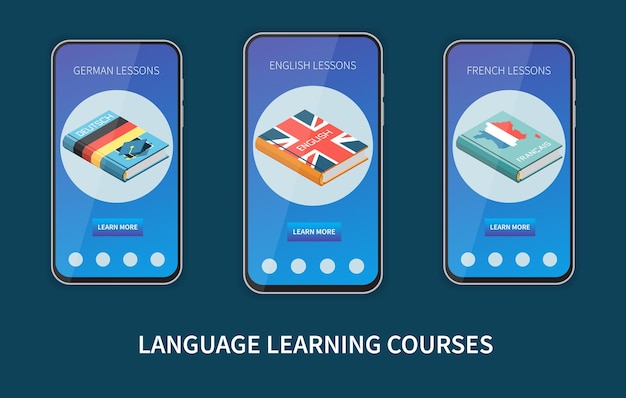 Language Courses Set