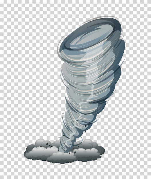 Free vector large tornado isolated graphic