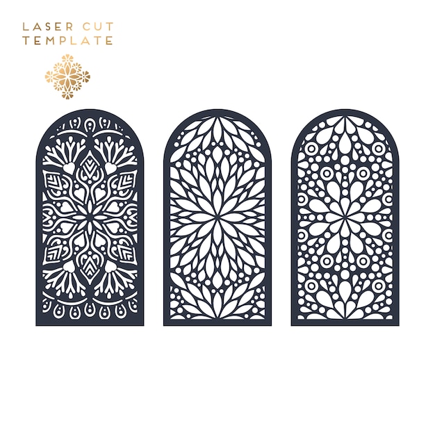 Download Free Laser Cut Islamic Pattern Svg Dxf Eps Png Cut File Silhouette Download