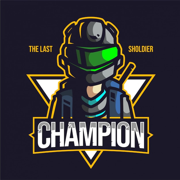 Download Free The Last Sholdier Mascot Gaming Logo Premium Vector Use our free logo maker to create a logo and build your brand. Put your logo on business cards, promotional products, or your website for brand visibility.