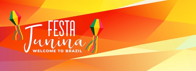 Free vector latin americal festa junina brazil festival