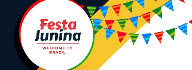 Free vector latin american festa junina celebration